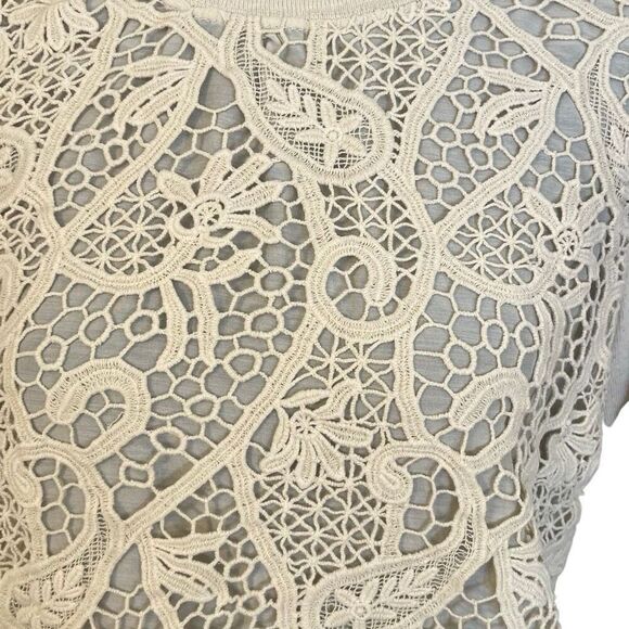 J. Crew Juniors Laced Front Sweatshirt/Sweater - Picture 6 of 9